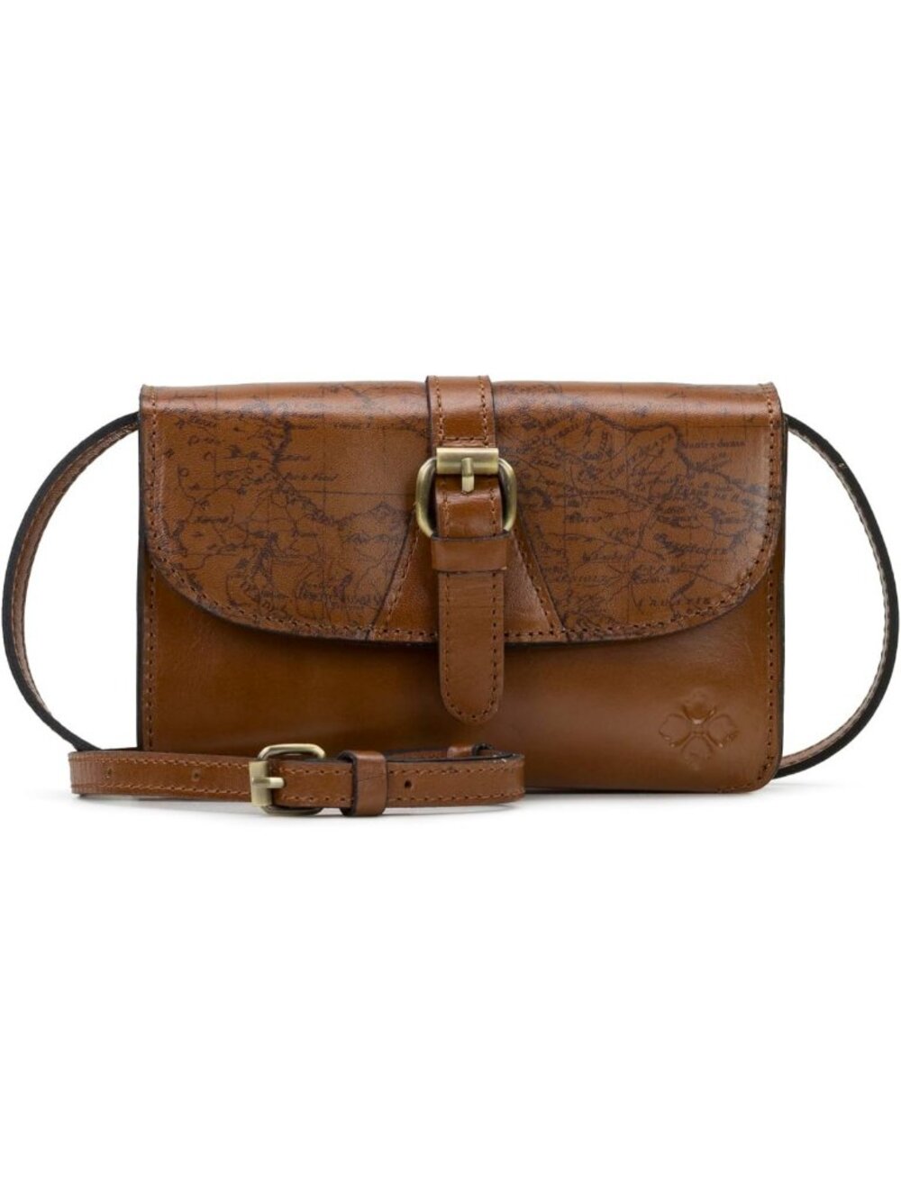 Stylish Full Grain Leather Crossbody Bag - Versatile Organizer Purse for Women